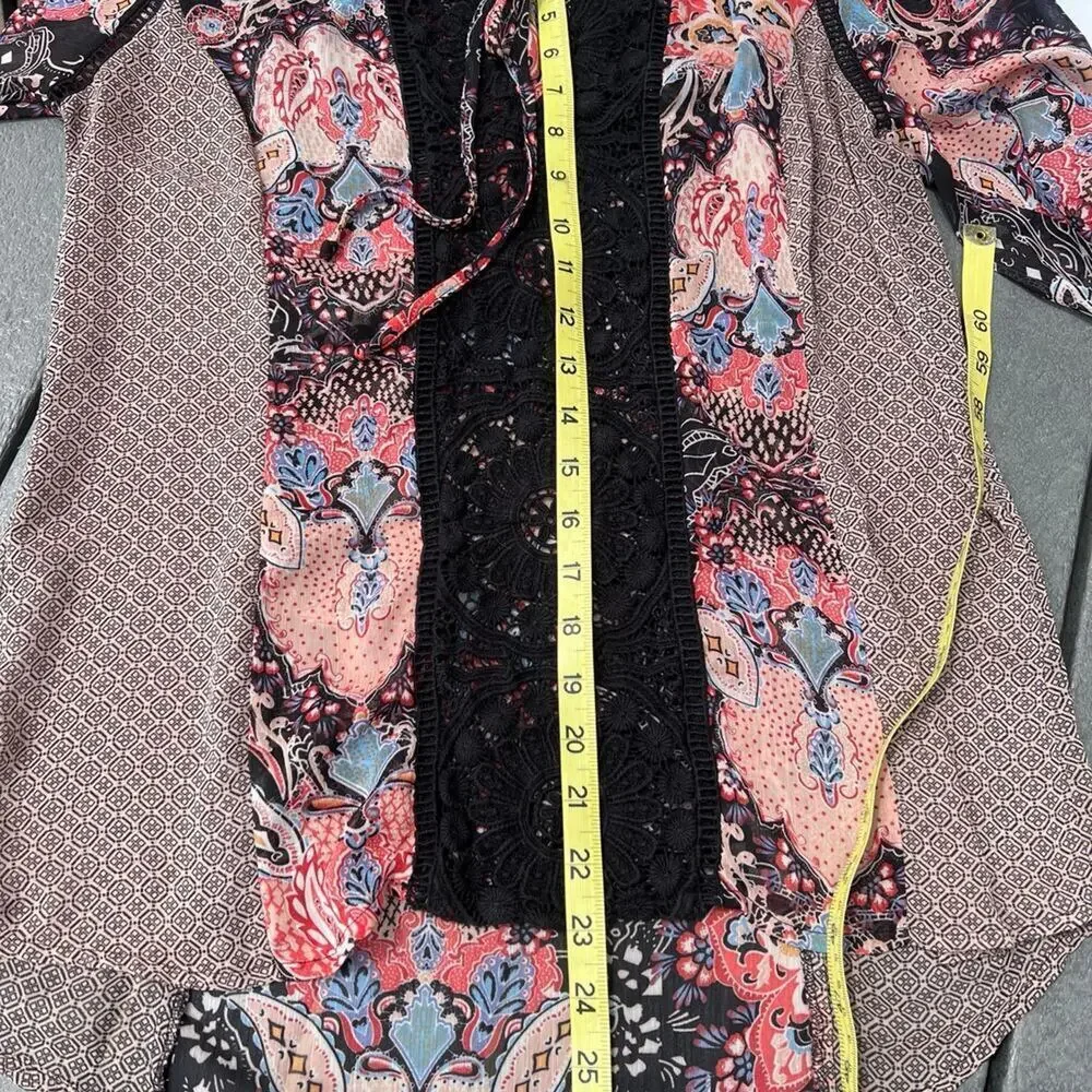 CYNTHIA ROWLEY size S women’s tunic, multi color